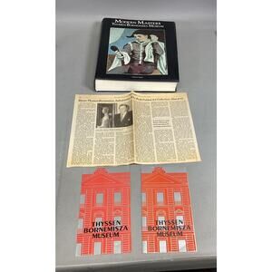 Modern Masters: Thyssen-Bornemisza Museum W/ Newspaper Article & 2 Brochures